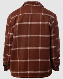 Fallen Footwear - Mens Lamb Jacket Brown