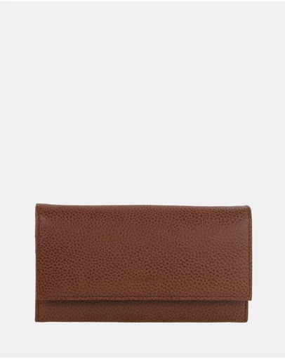 Pierre Cardin - Pierre Cardin Rustic Leather Ladies Wallet