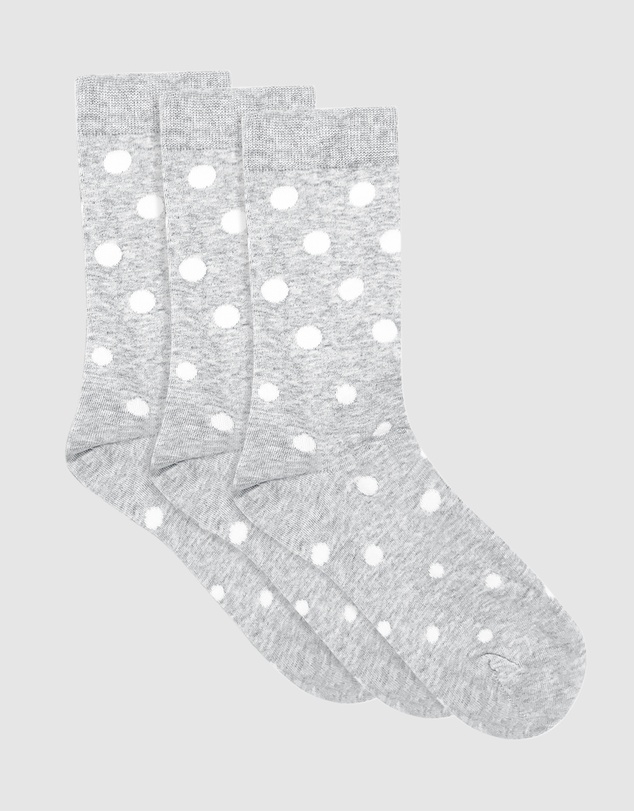 Levante - 3 Pack Gigi Spot Crew Sock