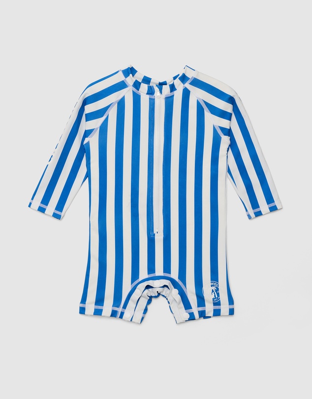 Crywolf - BABY RASH SUIT Deep Sea Stripe