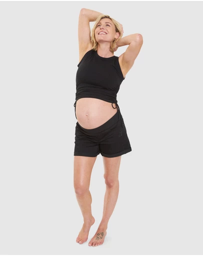Ripe Maternity - Baxter Boyfriend Shorts