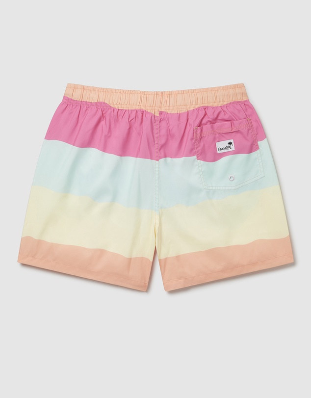 Boardies - Boardies Refresher Stripe Mid Length Swim Shorts
