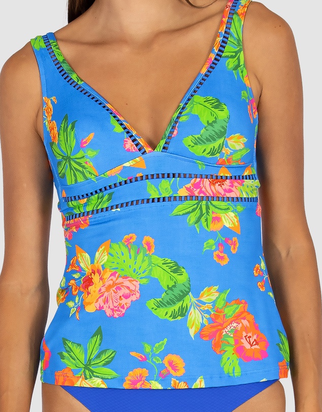 Baku Swimwear - Cala Luna Longline Singlet Top