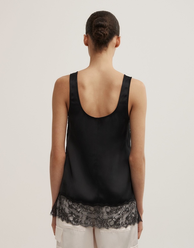 Witchery - Lace Hem Tank Top
