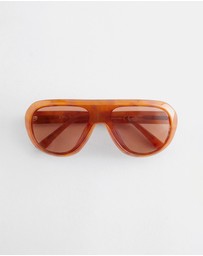 & Other Stories - Chunky Aviator-Frame Sunglasses