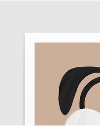 Olive et Oriel - Scandi Botanical I by Orara Studio Art Print