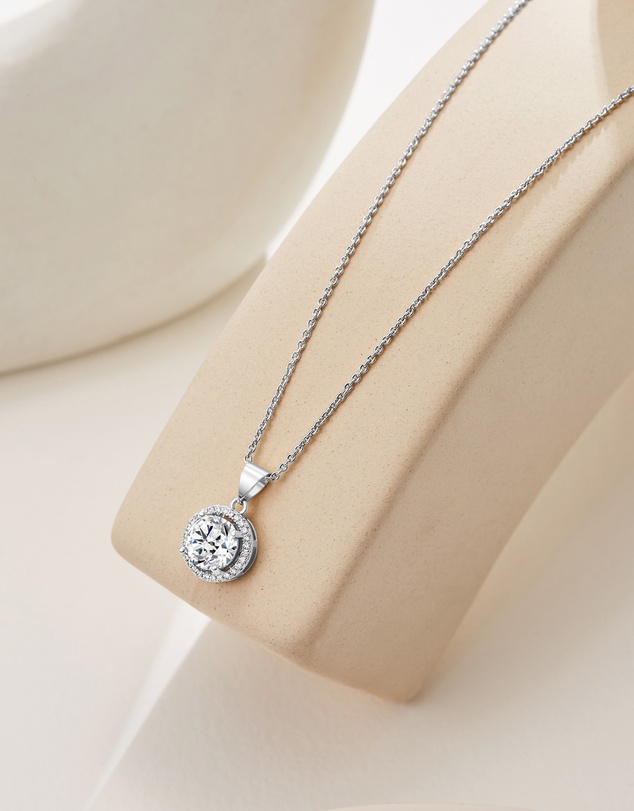 Mestige - Nadia Necklace - Silver Plated