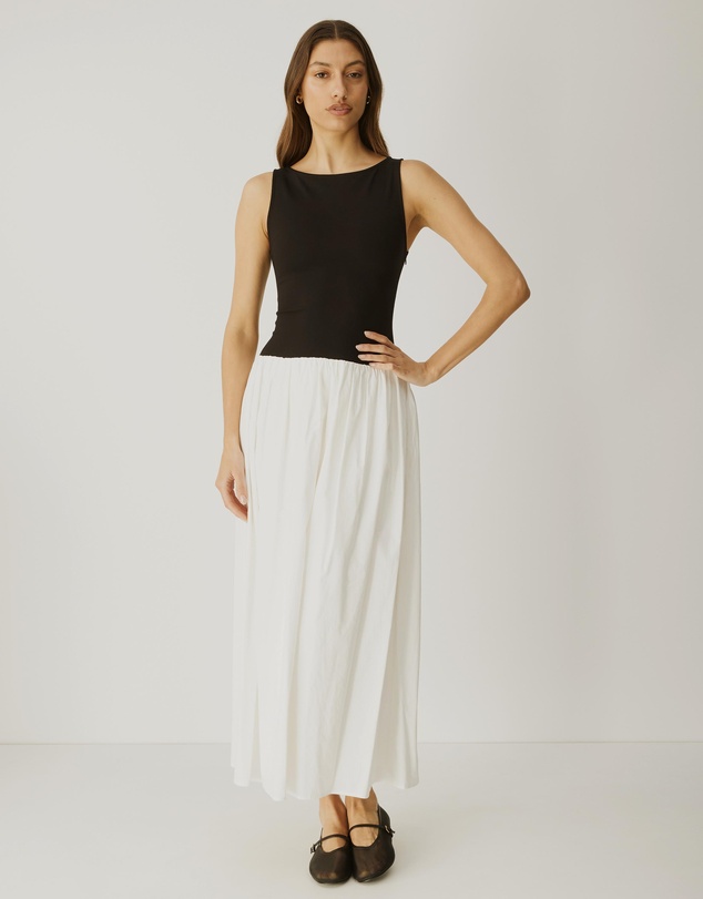 Atmos&Here - Amy Contrast Midi Dress