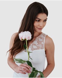 Oh!Zuza - Short Viscose Nightie with Embroidery
