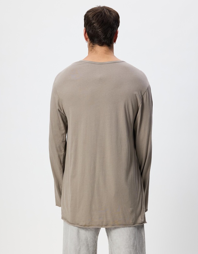 Surrounded By Ghosts - Stannite Relaxed Cotton Long T-Shirt