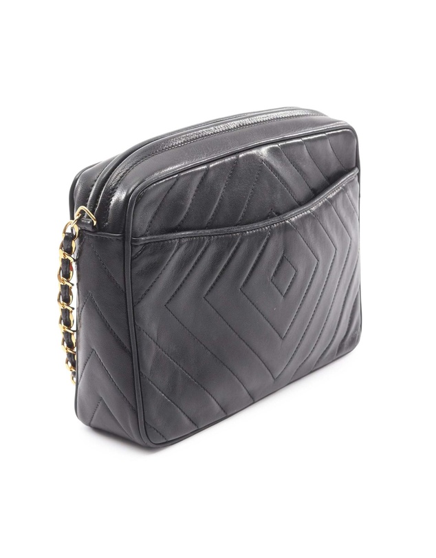 Pre-Loved by Azura Reborn - Pre-Loved CC Diamond Quilted Lambskin Tassel Crossbody