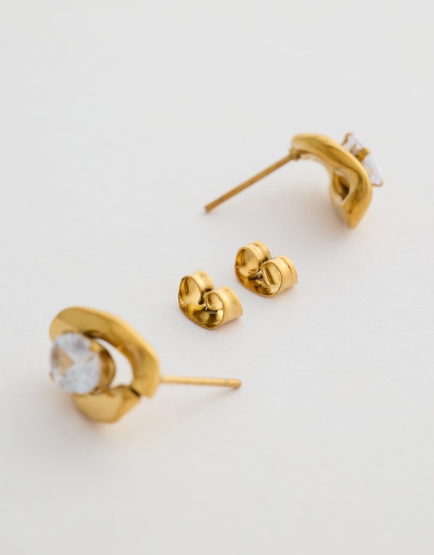 Moira Hughes - The White Label - Amren Statement Stud Earrings