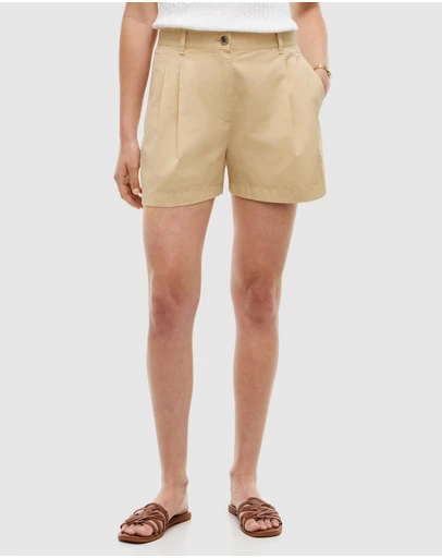 Tommy Hilfiger - Washed Flared Chino Shorts