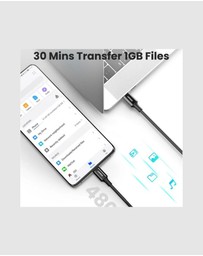 Ugreen - UGREEN 90120 USB-C to USB C Cable 100W 5A 3 Meter PD Fast Charging Data Transfer