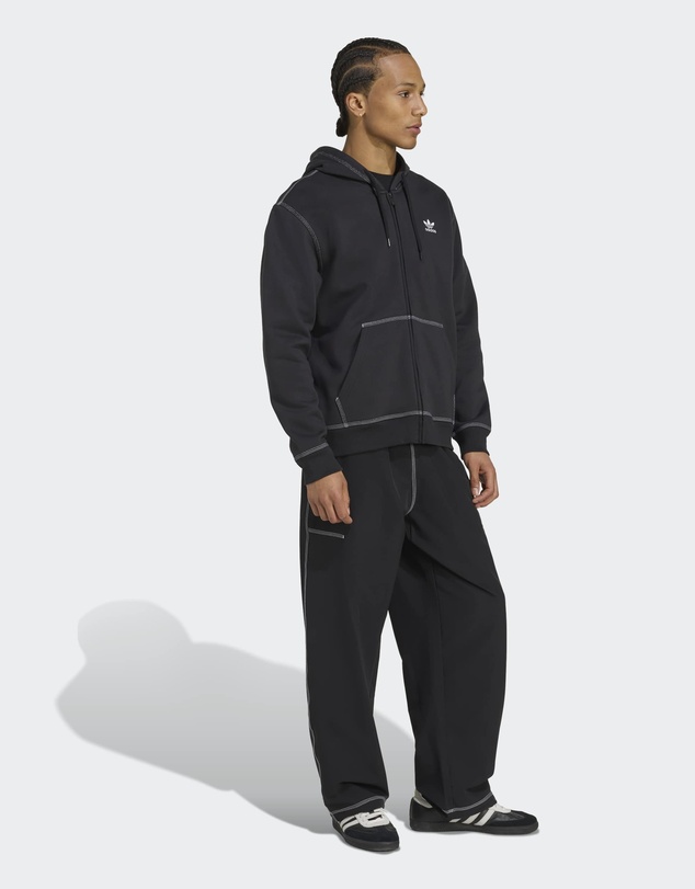 adidas Originals - Essentials Trefoil Full-Zip Hoodie Mens