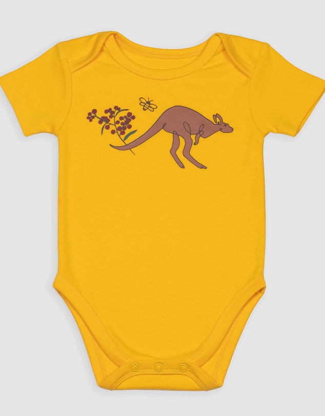 B Free Intimate Apparel - 100% Organic Cotton Short Sleeve Baby Bodysuit - Baby & Toddler