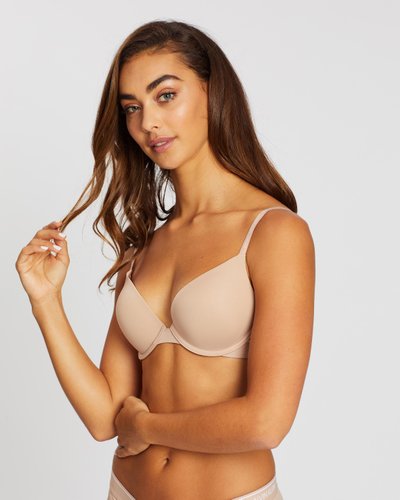 CK One Micro Push-Up Plunge Bra