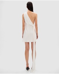 MISHA - Julianna Satin Mini Dress