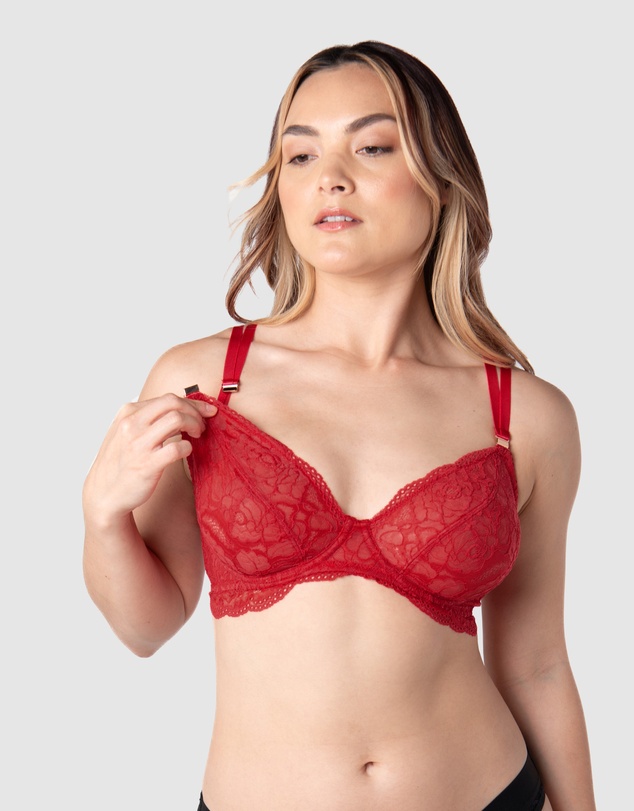 Hotmilk Maternity Lingerie - Heroine Plunge Nursing Bra