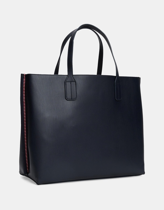 Tommy Hilfiger - Monogram Signature Trim Satchel