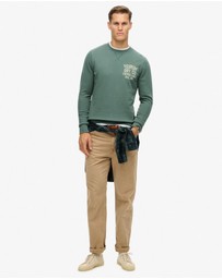 Superdry - Copper Label Graphic Crew