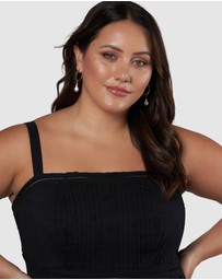 Something 4 Olivia - Brenna Broderie Midi Dress