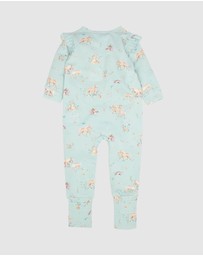 Bebe by Minihaha - Winnie Organic LS Zipsuit - Babies