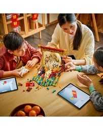 LEGO Chinese Festivals - 80119 Galloping Horses Canvas