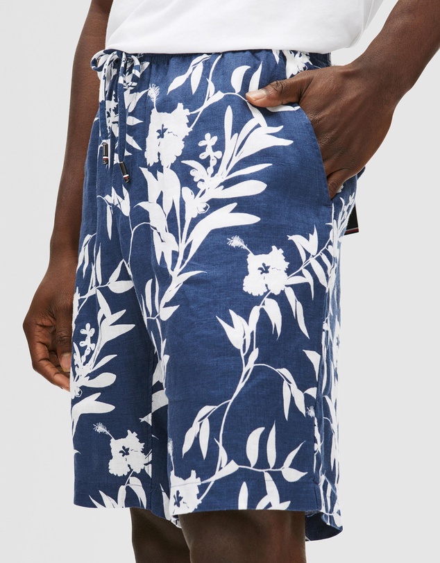 Tommy Hilfiger - Harlem Linen Print Shorts
