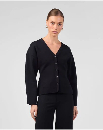 MVN - Cinched Waist Cardigan