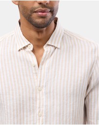 Brooksfield - Linen Casual Shirt