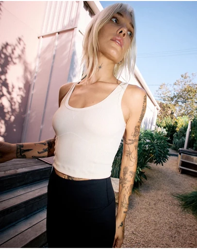 RVCA - Womens Contrast B Tank Top