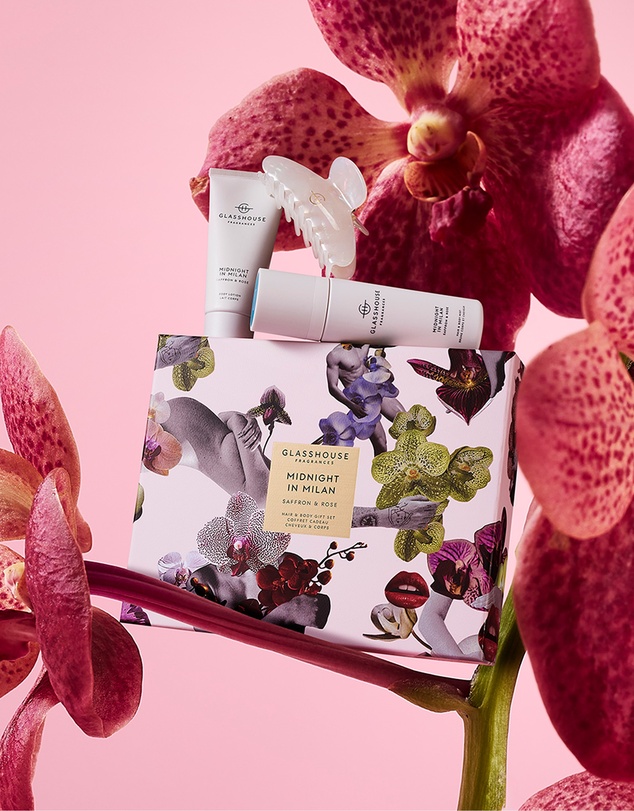 Glasshouse Fragrances - Midnight In Milan Hair & Body Gift Set