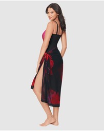 Miraclesuit Swimwear  - Petali Rosa Sarong Beach Coverup
