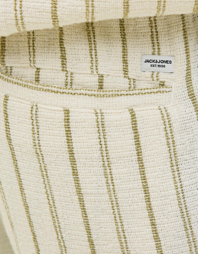 Jack & Jones - Jaiden Coba Striped Jogger Shorts Mid Relaxed Fit