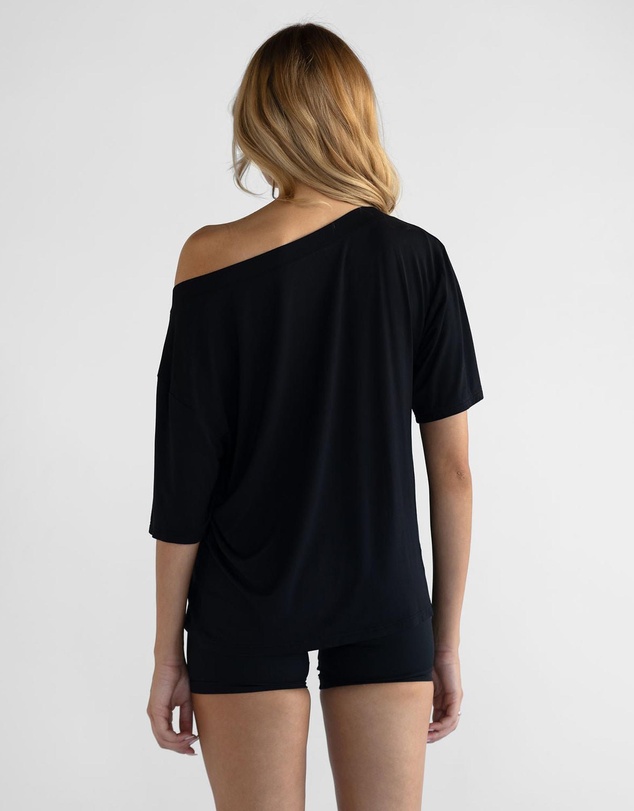 Leelo Active - Off Shoulder Bamboo T-Shirt