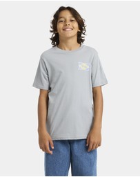 Quiksilver - Boys 8 to 16 Starfish Stamp T-Shirt