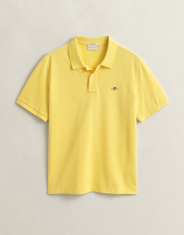 Gant - Regular Fit Shield Piqué Polo Shirt