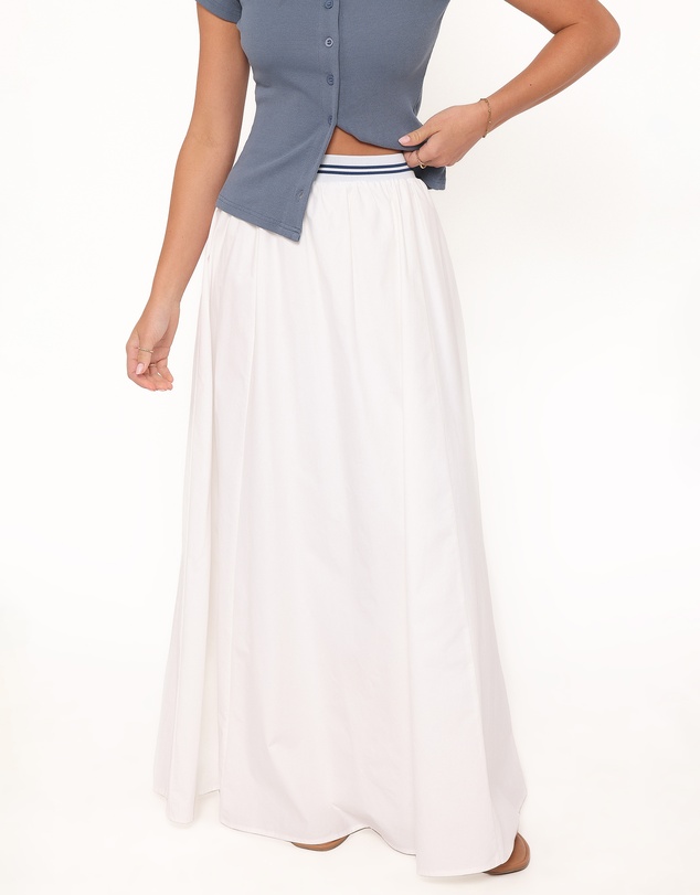 Petal & Pup - Christine Maxi Skirt - White