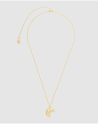 Wanderlust + Co - Croissant Gold Necklace