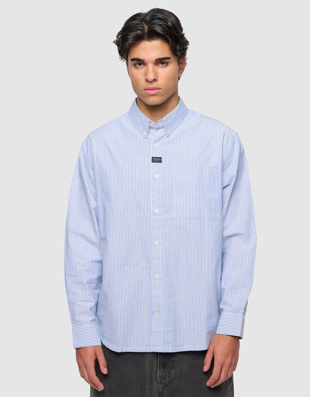 Abrand - Mickey Oxford Stripe Shirt Longsleeve