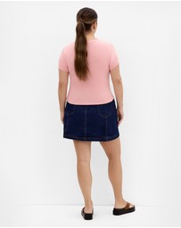 City Chic - Karla Short Sleeve Tee