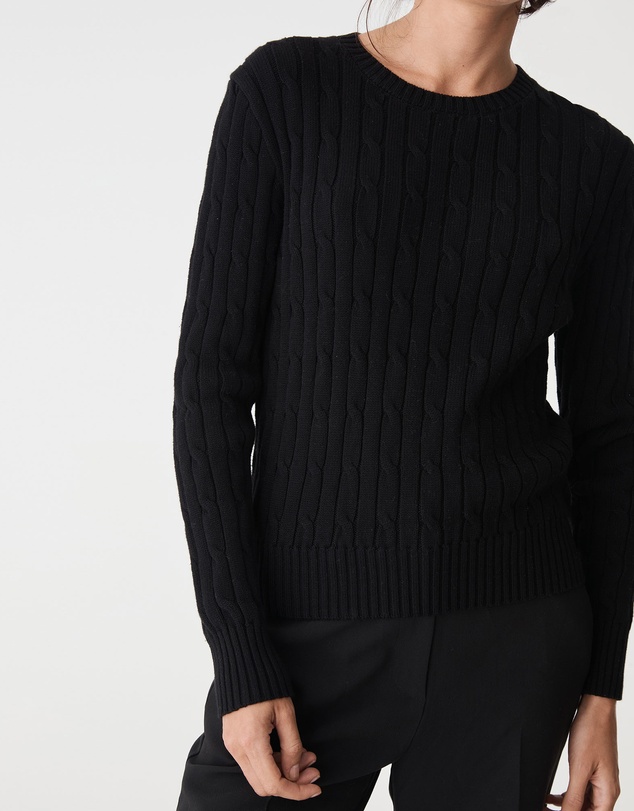 Forcast - Juanita Cotton Cable Knit