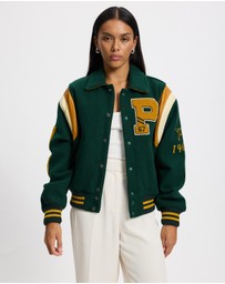 Polo Ralph Lauren - Wool-Blend Letter Jacket - ICONIC EXCLUSIVE