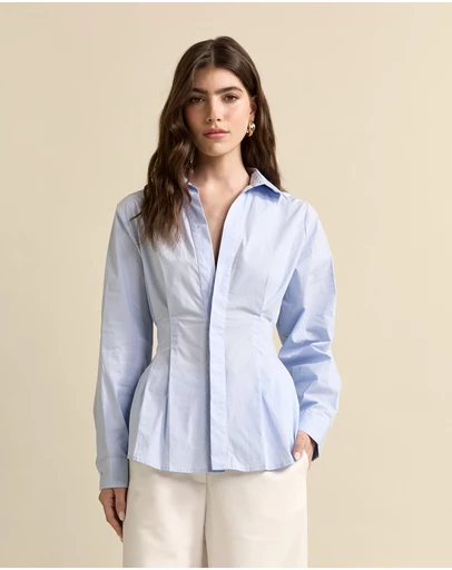 MVN - Fitted Waist Cotton Shirt