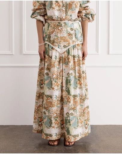 Heaven Australia - Mosaic Aida Maxi Skirt