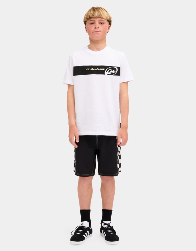 Quiksilver - Boys 8 to 16 Tilt Panel T-Shirt