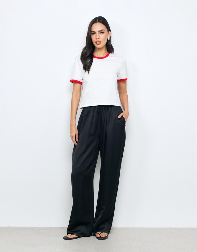 AERE - Bella Contrast T-Shirt