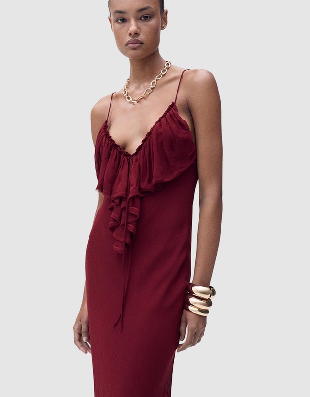 M.N.G - Nube Chiffon Dress