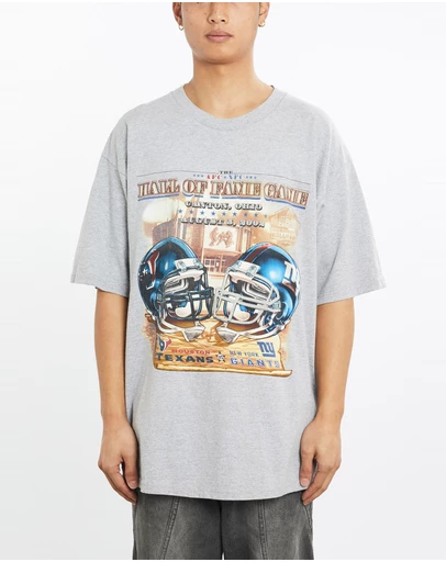 Vintage by The Real Deal - Pre Loved - Vintage NFL Texans vs Giants Tee
